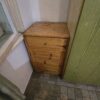 Дървено шкафче 52 x 50 x 85 см